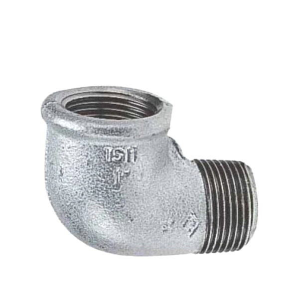 1/2" GALVANİZ KUYRUKLU DİRSEK