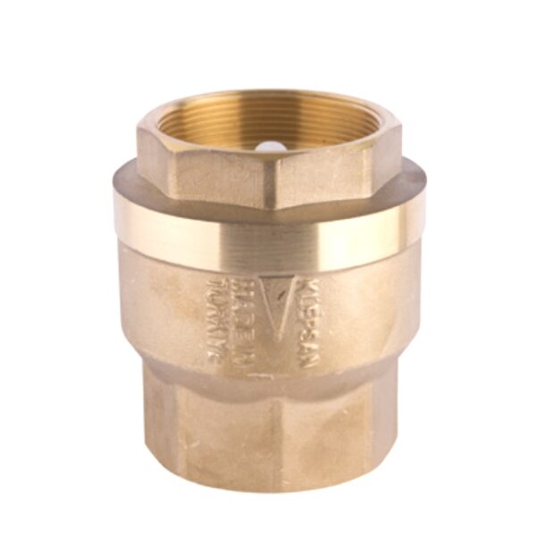 1/2" DİK YAYLI ÇEKVALF SESSİZ MODEL